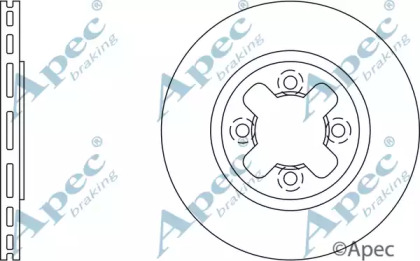 Тормозной диск APEC braking DSK294