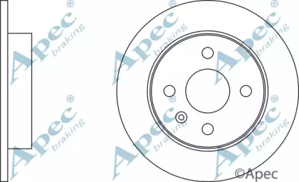 Тормозной диск APEC braking DSK297