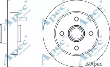 Тормозной диск APEC braking DSK319