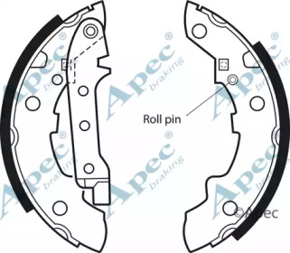 Комплект тормозных колодок APEC braking SHU113