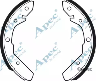 Комлект тормозных накладок APEC braking SHU119