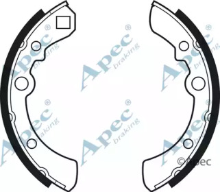 Комлект тормозных накладок APEC braking SHU25