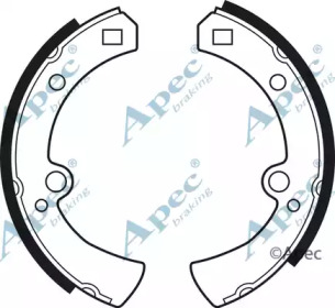 Комлект тормозных накладок APEC braking SHU27