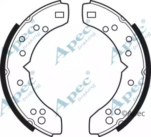 Комлект тормозных накладок APEC braking SHU282