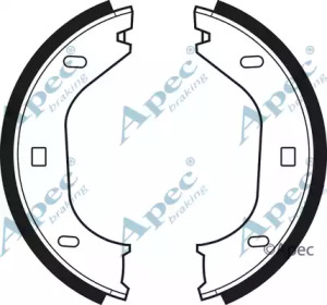 Комлект тормозных накладок APEC braking SHU315