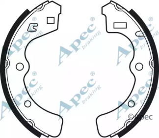 Комлект тормозных накладок APEC braking SHU331