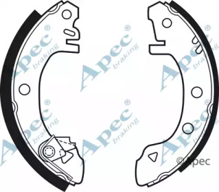 Комлект тормозных накладок APEC braking SHU372