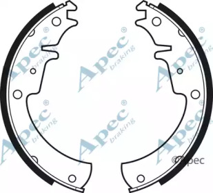 Комлект тормозных накладок APEC braking SHU373