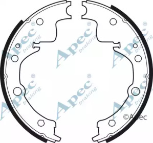 Комлект тормозных накладок APEC braking SHU377