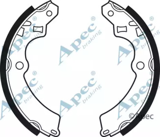 Комплект тормозных колодок APEC braking SHU405