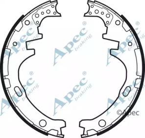 Комлект тормозных накладок APEC braking SHU423