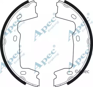 Комлект тормозных накладок APEC braking SHU467