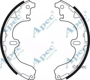 Комлект тормозных накладок APEC braking SHU471