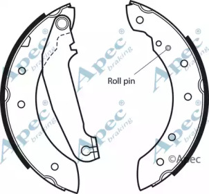 Комплект тормозных колодок APEC braking SHU479