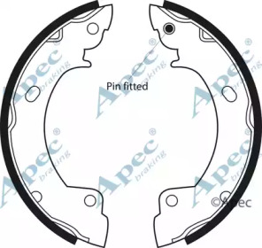 Комплект тормозных колодок APEC braking SHU504