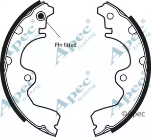 Комлект тормозных накладок APEC braking SHU518