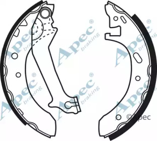 Комлект тормозных накладок APEC braking SHU529