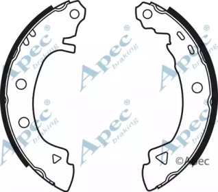 Комплект тормозных колодок APEC braking SHU539