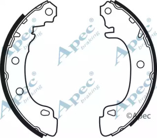 Комлект тормозных накладок APEC braking SHU541