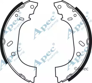 Комлект тормозных накладок APEC braking SHU551