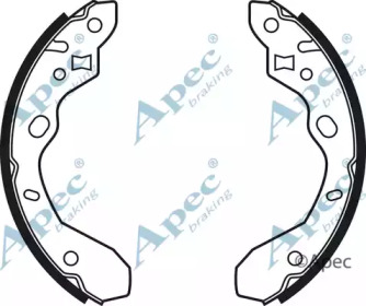 Комлект тормозных накладок APEC braking SHU579