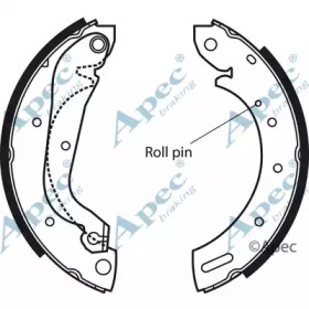 Комплект тормозных колодок APEC braking SHU581
