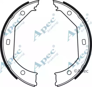 Комлект тормозных накладок APEC braking SHU594