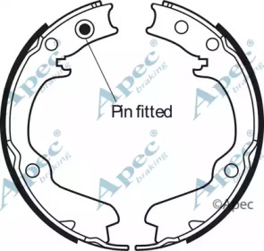 Комлект тормозных накладок APEC braking SHU613