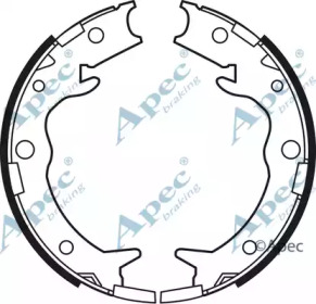 Комлект тормозных накладок APEC braking SHU615