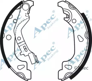 Комлект тормозных накладок APEC braking SHU623