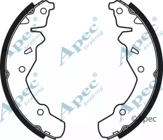 Комплект тормозных колодок APEC braking SHU628