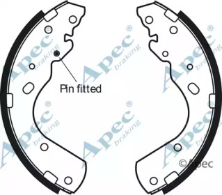 Комлект тормозных накладок APEC braking SHU630