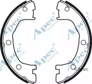 Комлект тормозных накладок APEC braking SHU639