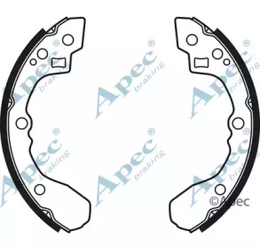 Комлект тормозных накладок APEC braking SHU648