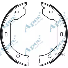 Комлект тормозных накладок APEC braking SHU666