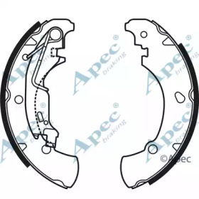 Комлект тормозных накладок APEC braking SHU667