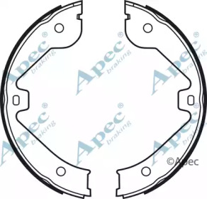 Комлект тормозных накладок APEC braking SHU688