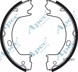 Комлект тормозных накладок APEC braking SHU695