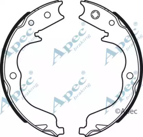 Комлект тормозных накладок APEC braking SHU718