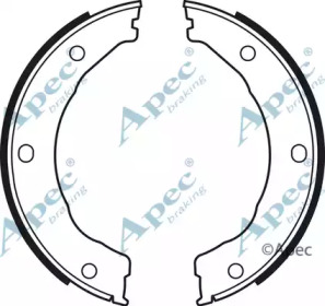 Комлект тормозных накладок APEC braking SHU729