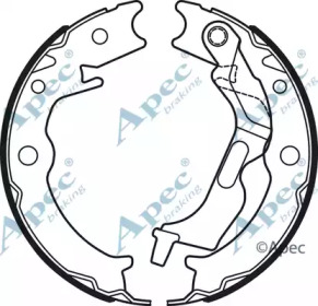 Комлект тормозных накладок APEC braking SHU730