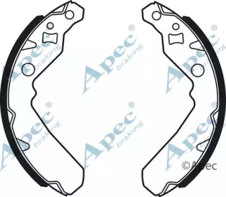 Комлект тормозных накладок APEC braking SHU740