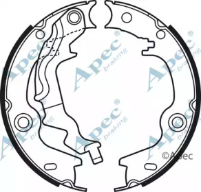 Комлект тормозных накладок APEC braking SHU743