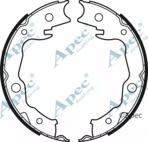 Комлект тормозных накладок APEC braking SHU756