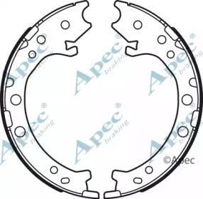 Комлект тормозных накладок APEC braking SHU762