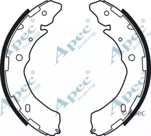 Комлект тормозных накладок APEC braking SHU772