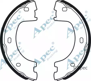 Комлект тормозных накладок APEC braking SHU780