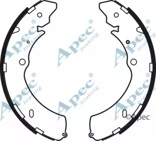 Комлект тормозных накладок APEC braking SHU784