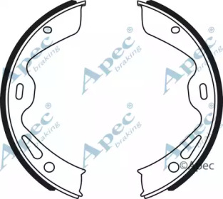 Комлект тормозных накладок APEC braking SHU790