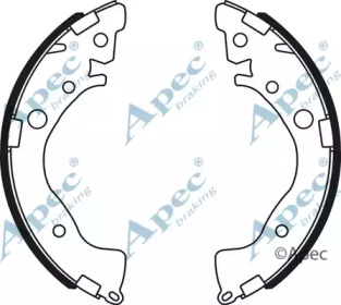 Комплект тормозных колодок APEC braking SHU794